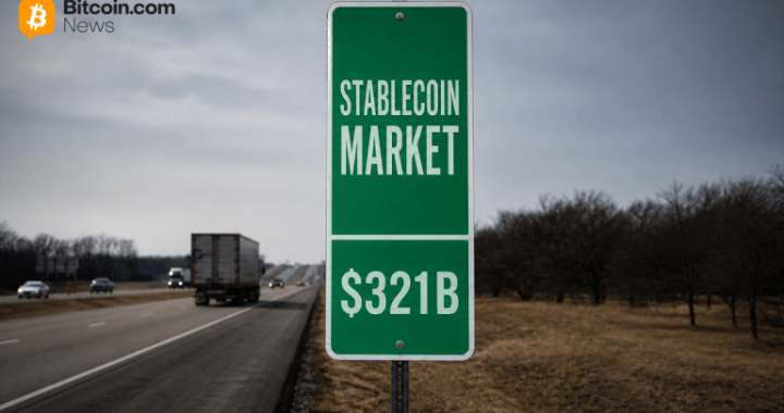 Stablecoins Reach $321B Market Cap as $1B Inflows Lift Sector to New High