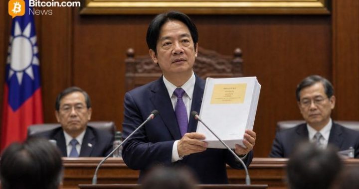 Taiwan Lawmaker Calls for Bitcoin Reserve Funded by $602B FX Chest