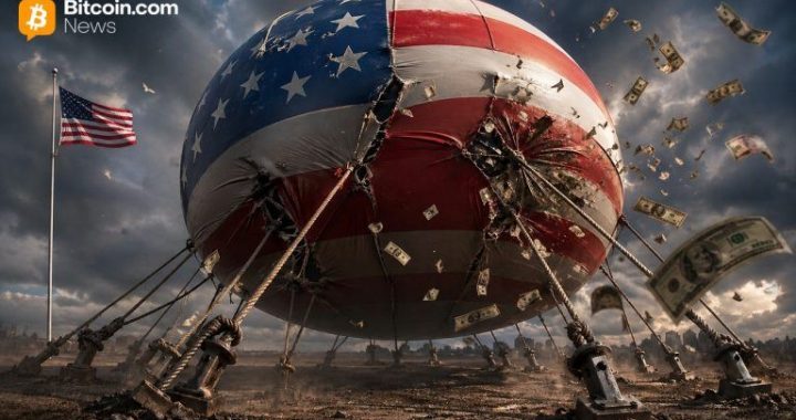 US Debt Nears $39T GDP Mark for First Time Since 1946, Validating Bitcoin