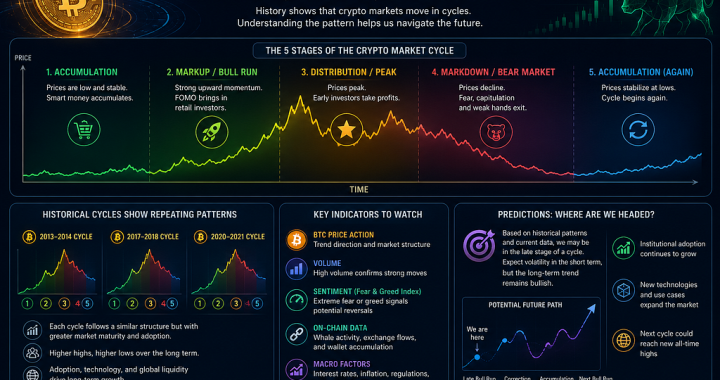 Analyzing the Cycles of Cryptocurrency Markets: Trends, Patterns, and Predictions