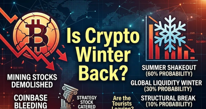 Bitcoin Crashed Below $67,000. Strategy Sold. Is Crypto Winter Back?