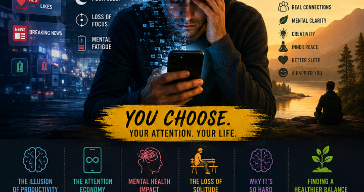 The Hidden Cost of Being Always Online: What Constant Connectivity Is Doing to Our Minds