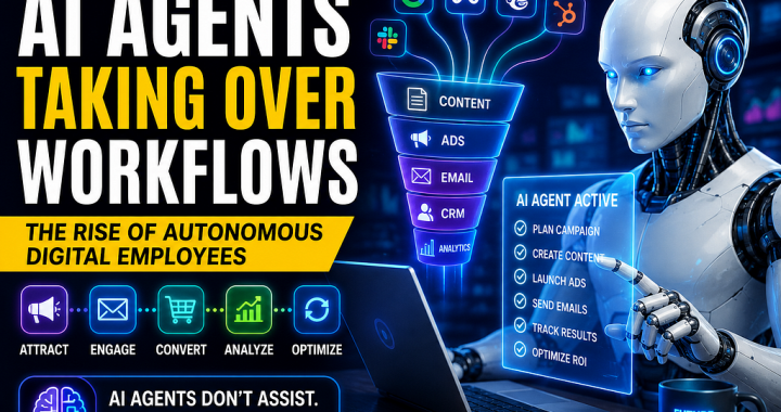 AI Agents Taking Over Workflows: The Rise of Autonomous “Digital Employees” in 2026