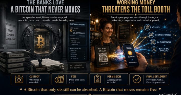Part 1 — Bitcoin Must Move: Why Bitcoin Cannot Survive as Digital Gold Alone