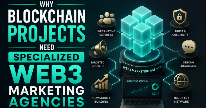 Why Blockchain Projects Need Specialized Web3 Marketing Agencies
