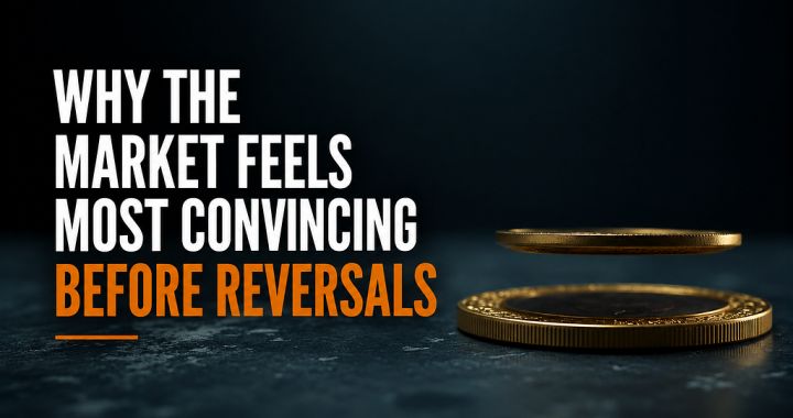 Why the Market Feels Most Convincing Before Reversals