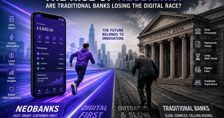 The Rise of Neobanks: Are Traditional Banks Losing the Digital Race?
