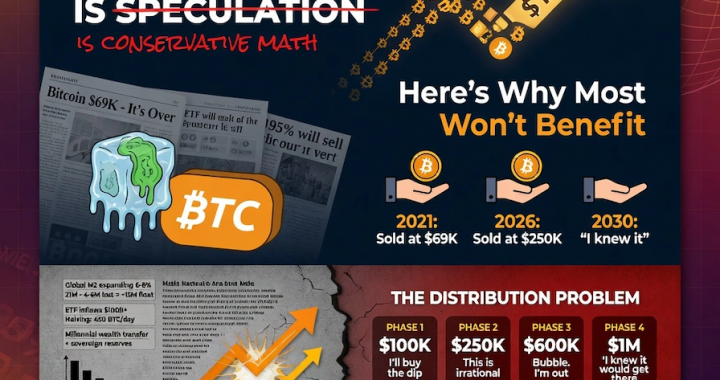 Bitcoin at $1M by 2030 Is Conservative Math | Here’s Why Most Won’t Benefit