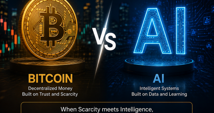 Bitcoin vs AI: The Quiet Financial War That Will Redefine Money Itself