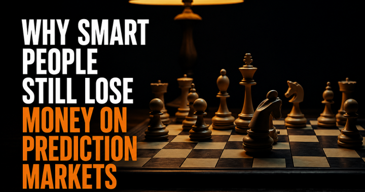 Why Smart People Still Lose Money on Prediction Markets
