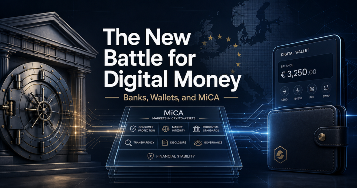 The New Battle for Digital Money: What Banks, Wallets, and MiCA Really Signal for Europe