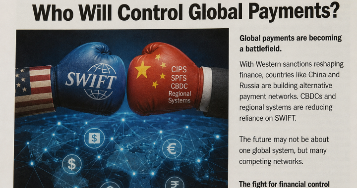 The New Financial Cold War Over Global Payments?
