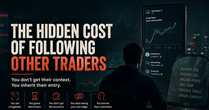 The Hidden Cost of Following Other Traders
