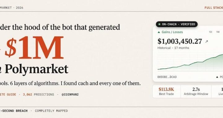 A Retail Wallet Made $1M on Polymarket. Crypto Twitter Said “Fake.” I Rebuilt It.