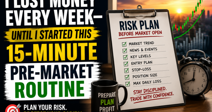 I Lost Money Every Week — Until I Started This 15-Minute Pre-Market Routine