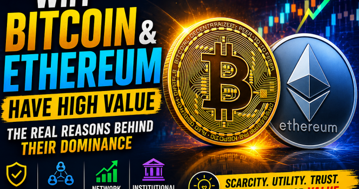 Why Bitcoin and Ethereum Hold More Value Than Most Cryptocurrencies