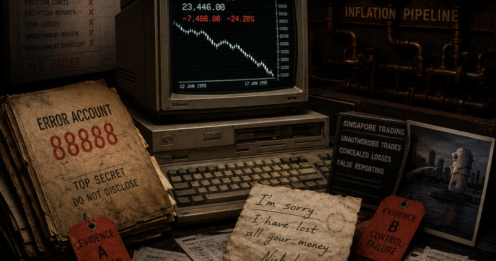 NordFX MARKET AUTOPSY Barings Bank & Nick Leeson: One Trader, Hidden Losses, and a Lesson in…