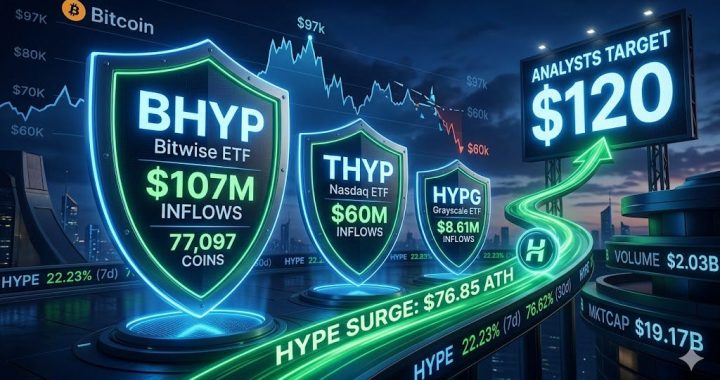 HYPE Surges: Analysts Target $120 As Inflow Rally Fueled.