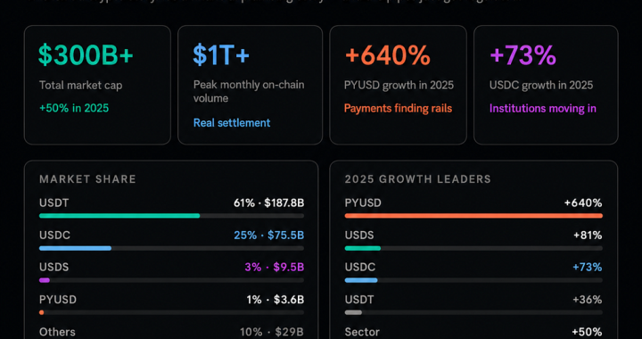 Stablecoins Aren’t Crypto’s Sidekick Anymore. They Are the Infrastructure.