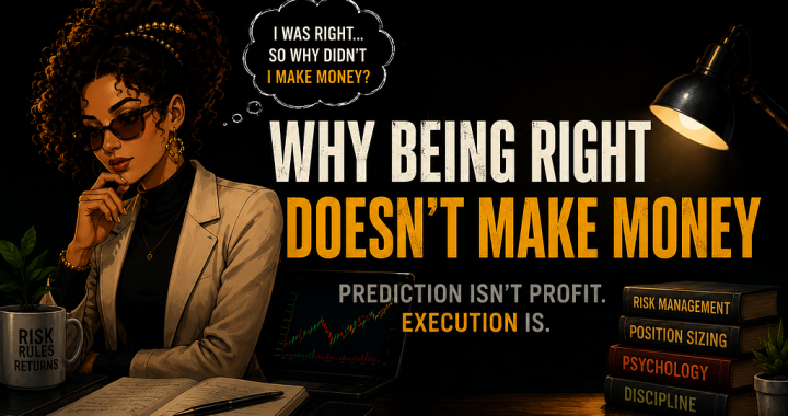 Why Being Right Doesn’t Make Money