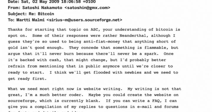 25 Lesser-Known Facts About Satoshi Nakamoto Drawn From Emails, Code, and Metadata