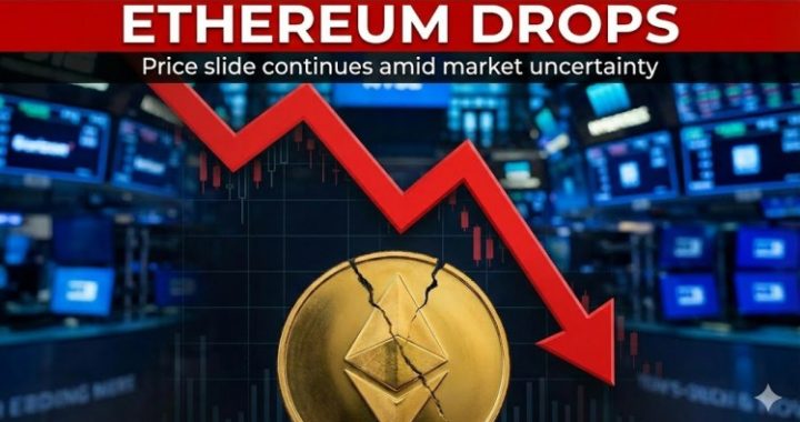 Ethereum Price $2,000 Floor Gives Way As Selling Pressure Persists