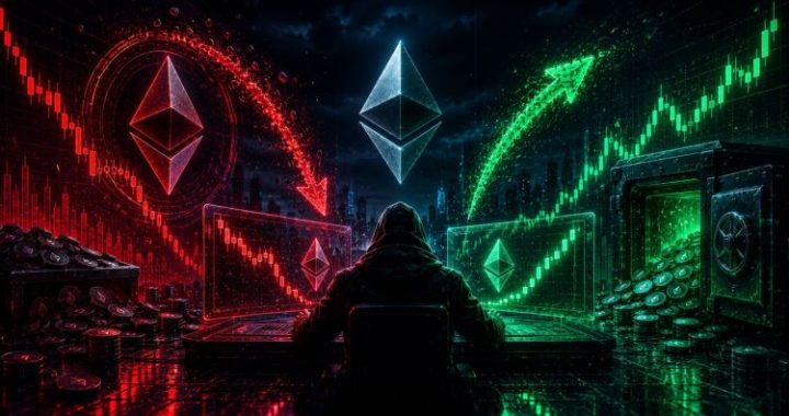 Ethereum OG Nails The Crash: Sells $188M, Buys Back Lower