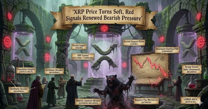 XRP Price On Shaky Ground As A New Selloff Threatens