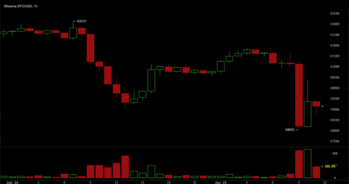 Bitcoin Crashes to $58,035, Wiping $40 Billion From Crypto Ecosystem in 24 Hours
