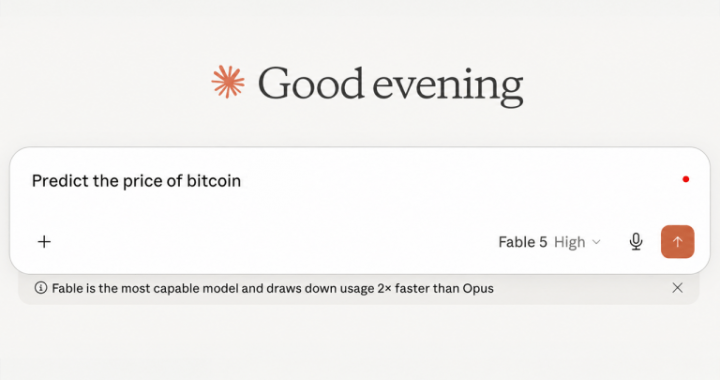 Claude Fable 5 Puts 25% Odds on Bitcoin Reaching $95K by Year-End 2026