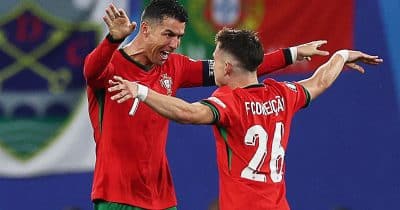 Francisco Conceição scores potential winner for Portugal against Nigeria