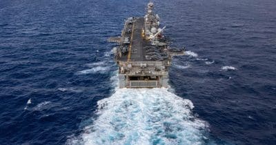 US government vows to target Iranian military infrastructure if shipping threatened in Strait of Hormuz