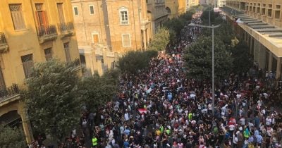 Lebanese protest Israel-Lebanon agreement, tensions rise in Beirut