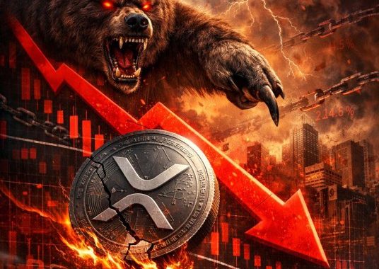 XRP Price Falls To 4-Month Lows—Charts Signal Sell, On-Chain Data Turns Bearish