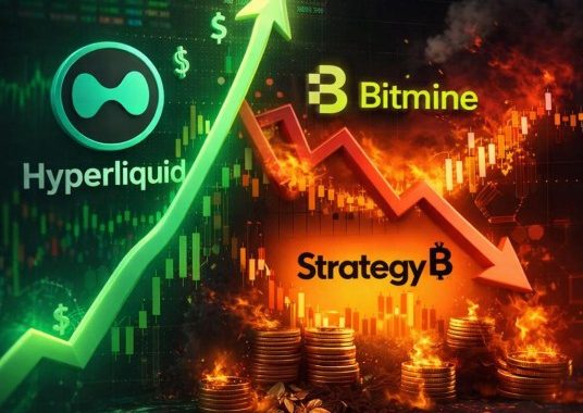 Hyperliquid Strategies Stays Profitable: Strategy And Bitmine Record Losses Above $10 Billion