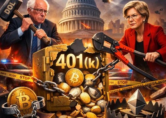 Crypto In 401(k)s: Senators Sanders, Warren Letter Warns $14 Trillion At Risk From DOL Proposal