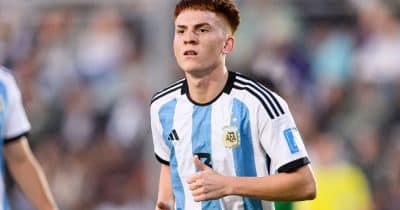 Valentin Barco scores stunning goal for Argentina in 5-0 friendly win over Zambia