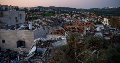 Iran missile strike damages house in Israeli West Bank settlement, no casualties reported