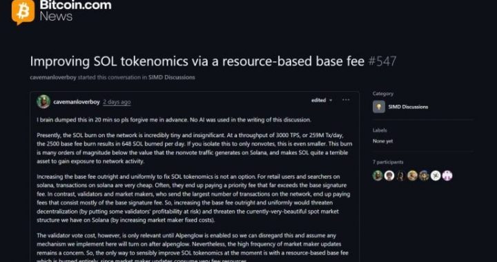 Solana Prepares for a Massive Tokenomics Overhaul to Slash Network Inflation