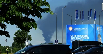 Ukraine launches drone barrage on St. Petersburg after Putin rejects talks