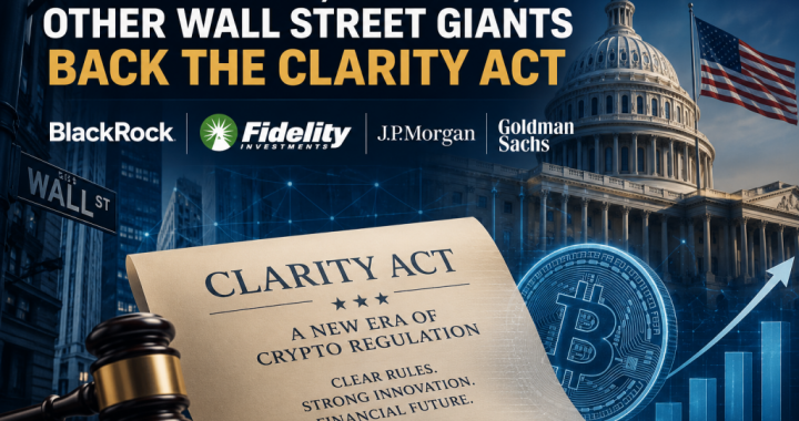 Clarity Act Gains Backing From Wall Street Giants