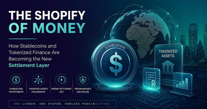 The Shopify of Money: How Stablecoins and Tokenized Finance Are Becoming the New Settlement Layer