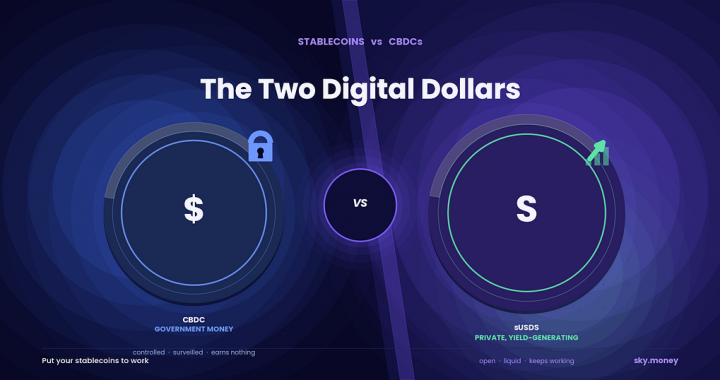 Stablecoins vs CBDCs: The Two Digital Dollars Explained
