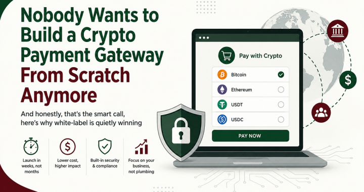 Nobody Wants to Build a Crypto Payment Gateway From Scratch Anymore