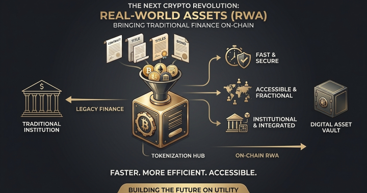 The Next Crypto Revolution Won’t Be About Tokens — It Will Be About Real-World Assets