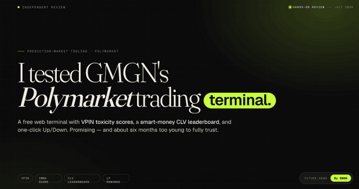 Future.news Review: I Tested GMGN’s New Polymarket Trading Terminal