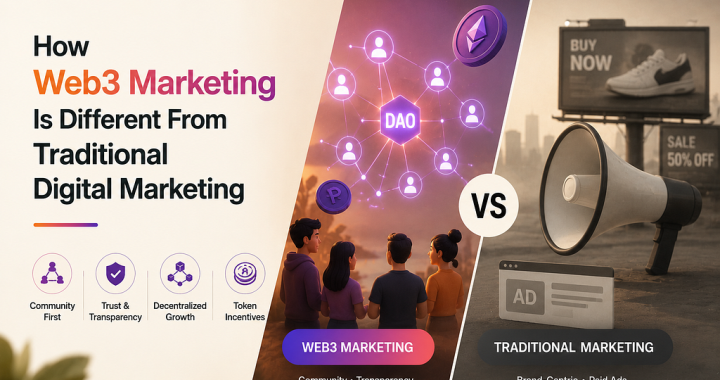 Web3 Marketing vs. Traditional Marketing: What’s Really Different?