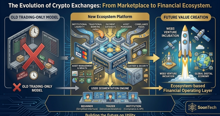 Crypto Exchanges Are Becoming Financial Platforms — Trading Is Only the Beginning