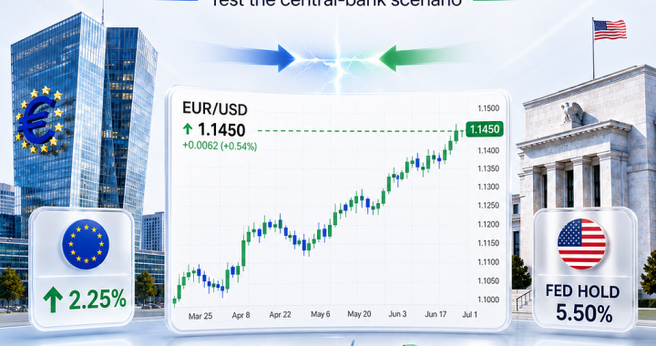 NordFX: Register, Open the EUR/USD Chart and Test a Central-Bank Scenario