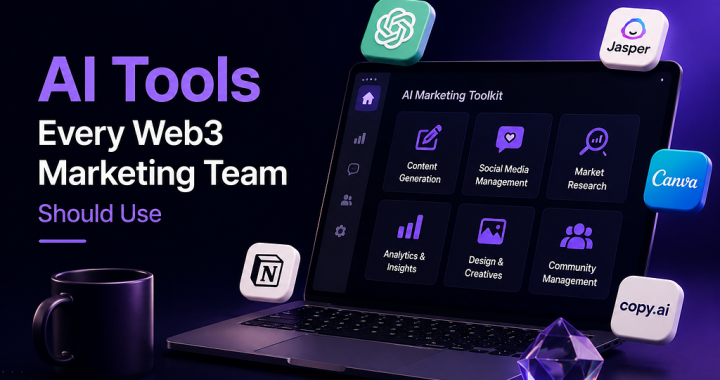The AI Tools Every Web3 Marketing Team Wishes They Started Using Sooner.
